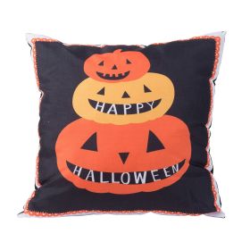 20x20" Halloween Pumpkin Pillow